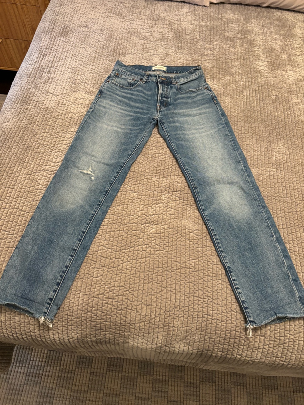 Madewell The Dean Easy Straight Jean 24